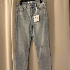 Pistola Denim: Madi High Rise Modern Slim - Infinite Distressed - Size 29 - NWT